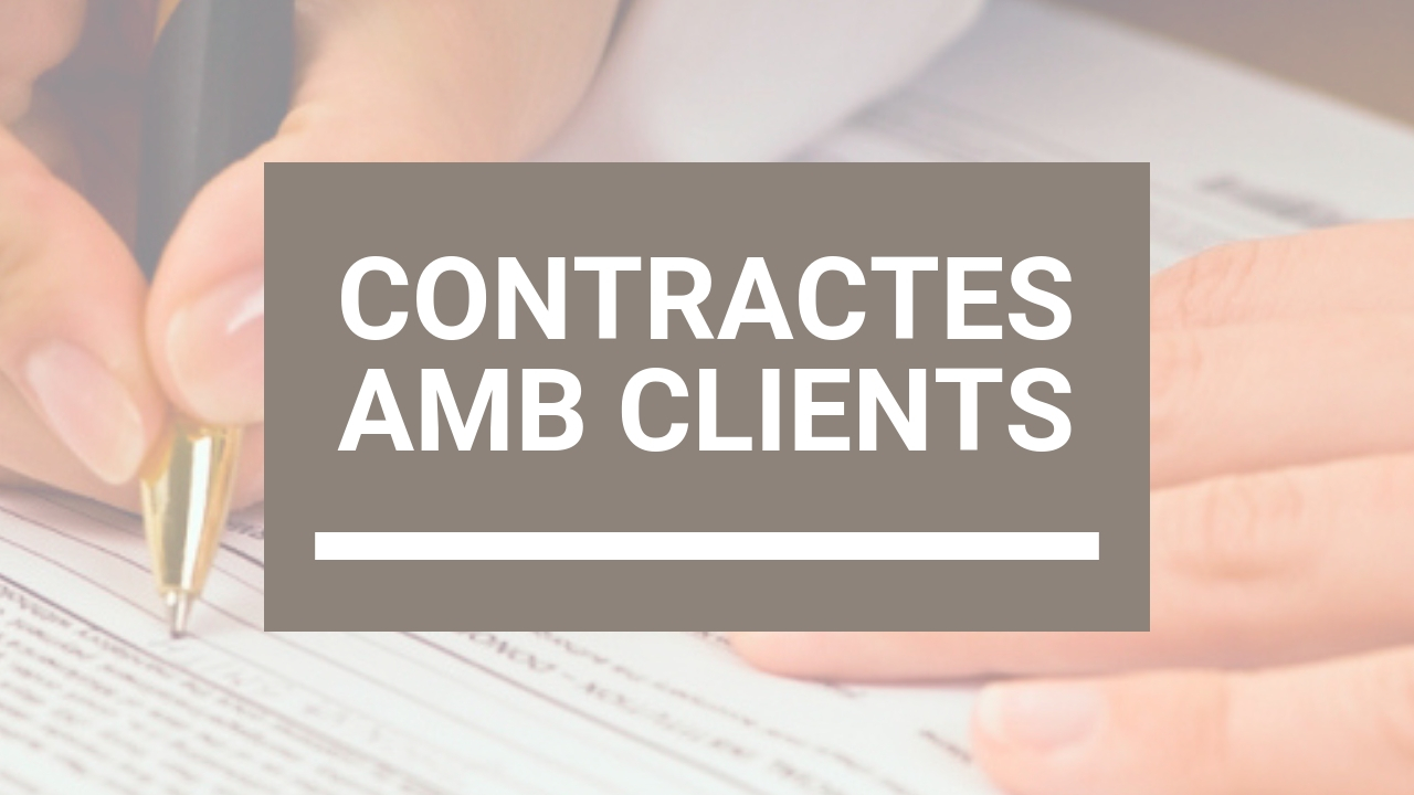 4-Models de contractes amb els vostres clients